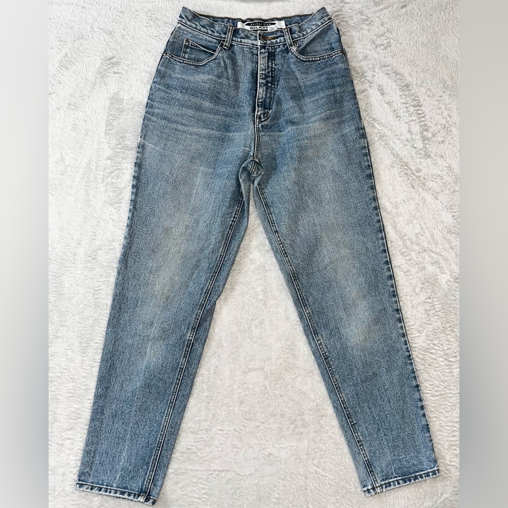 Anchor Blue Jeans Juniors Size 11 Relaxed‎ Fit Medium Wash Y2K Blue
